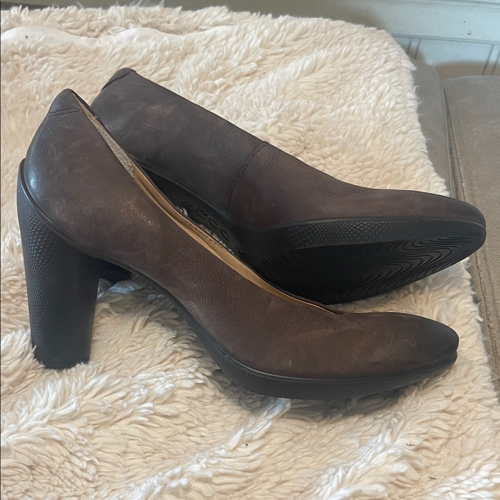 Ecco Dark Brown Women's Heels